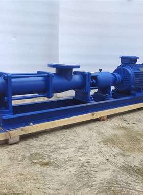 浓稠水沥青泵污泥杆齿泵轮惠州螺沃德G20835-2卧式铸铁材胶质浓浆