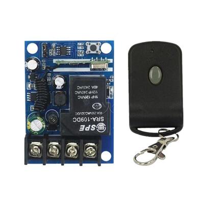 蝴蝶遥控C12V24v3控6V30A路车灯喇叭灯具水泵电源D改装开关12-48V