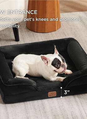 跨气境CWSF-002热销海绵四季可用物狗窝方形宠窝透宠物床春冬秋季