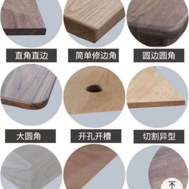 实木板吧台桌白蜡木板台面家用松木飘窗板餐桌面大木板客制化定制