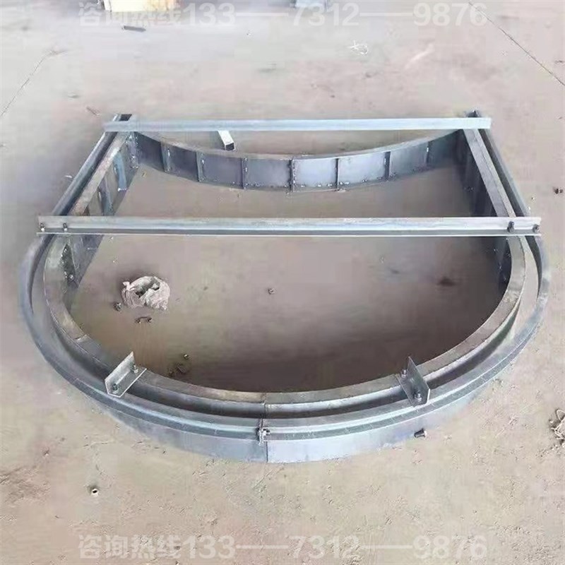 拱形骨架护坡模具高速公路路堑边坡拱形门钢模板现浇镶边石模具