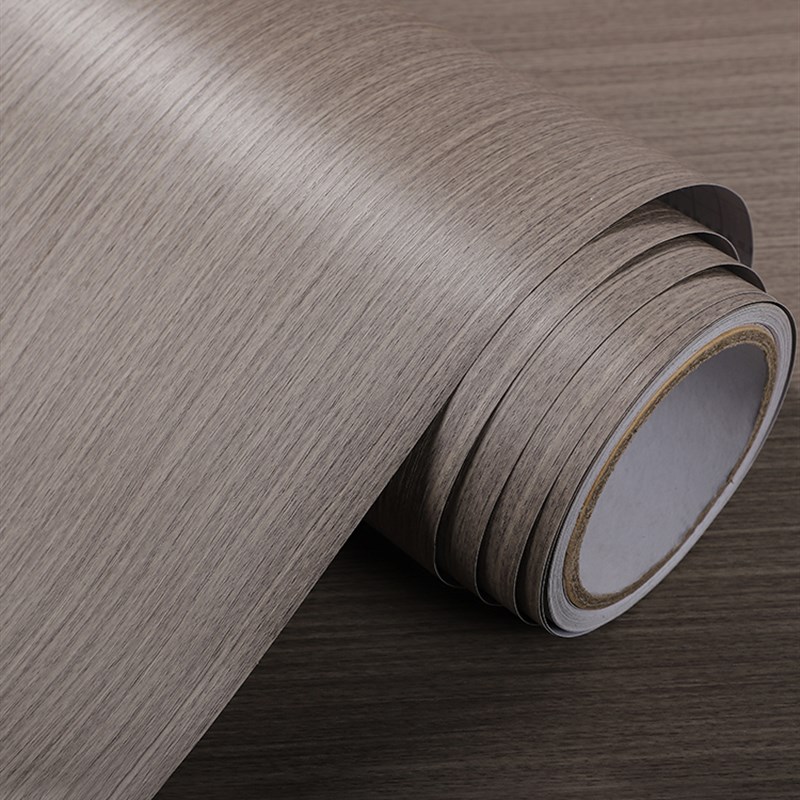 加厚灰色木纹贴纸自粘仿木家具翻新实木柜子桌面防水木纹纸木门