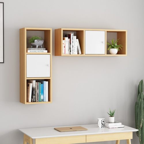 墙上置物架免打孔隔板墙面装饰墙壁挂架宿舍床头卧室书架收纳壁柜