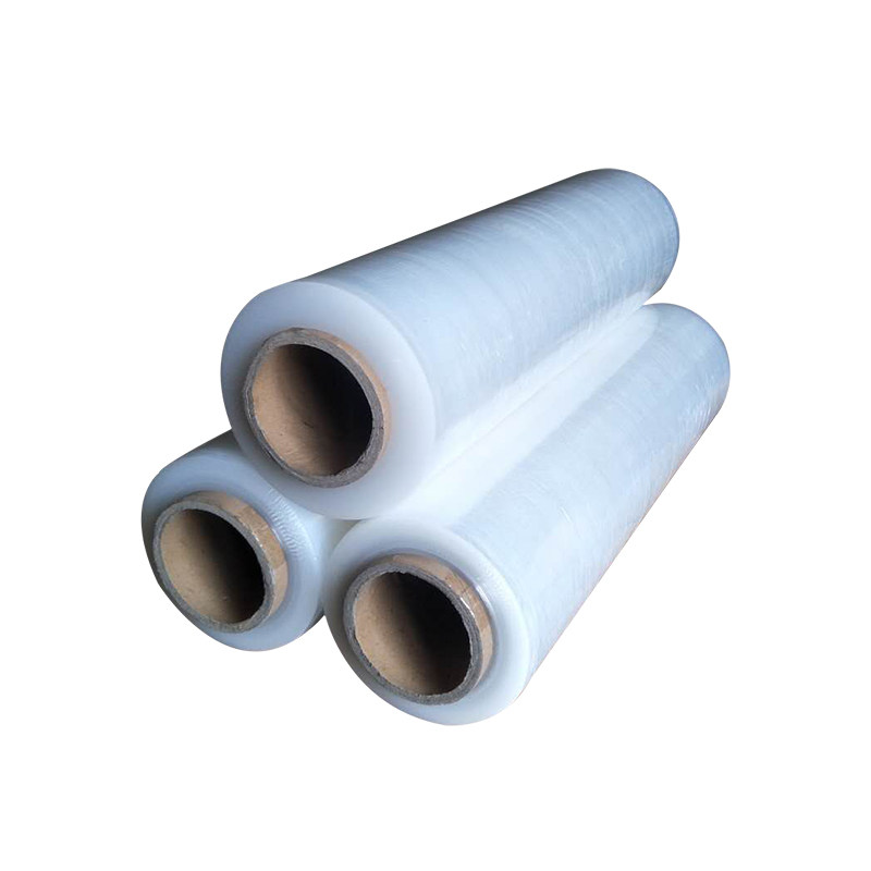 缠绕膜50cm宽塑料膜加厚打包装透明保护膜PE工业保鲜膜黑色拉伸膜