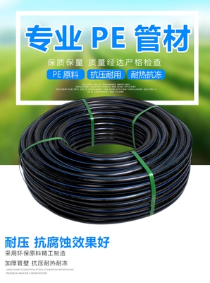 现货速发pe水管接头配件pe管快速接头管件自来水管4分6分25直接快