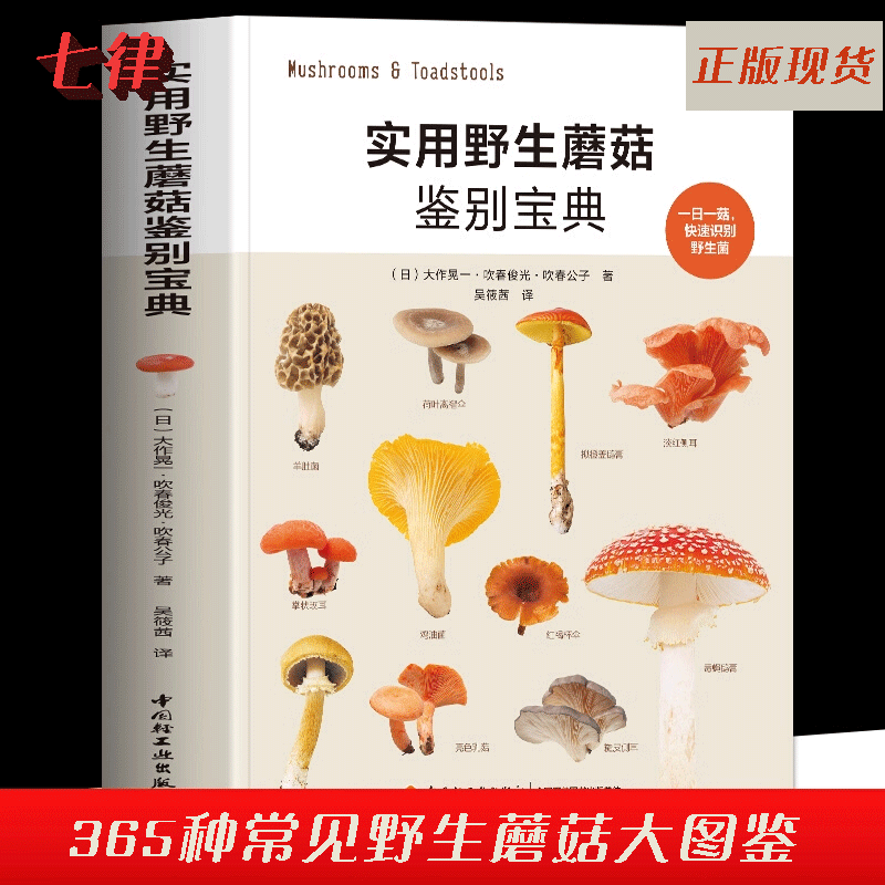 实用野生蘑菇鉴别宝典蘑菇种类大全识别方法