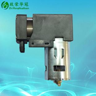 微型真空泵抽气活塞泵24V小型气泵12V真空吸气泵直流电动负压泵