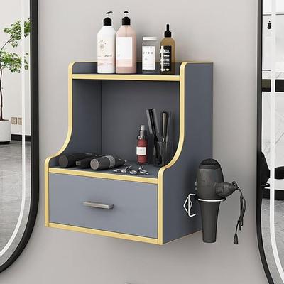 理发店工具柜子挂墙发廊镜台网红美发店工作室剪发柜置物架子