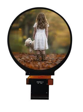 热销3.4寸圆屏800X800，IPS，30pinMIPI接口液晶屏