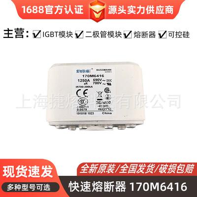 170M6416170M6417快速熔断器保险丝电子元器件量大价优