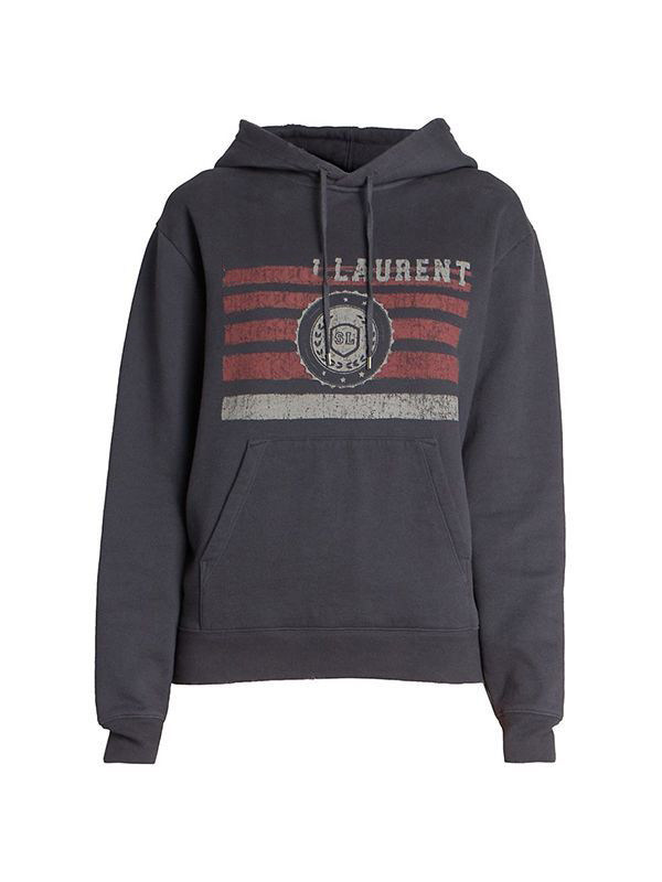 thumbnail for 2025 Spring/Summer Trendy Sl Print Round Neck Short Sleeve Tee T-Shirt Pullover Hoodie Unisex Couple Style