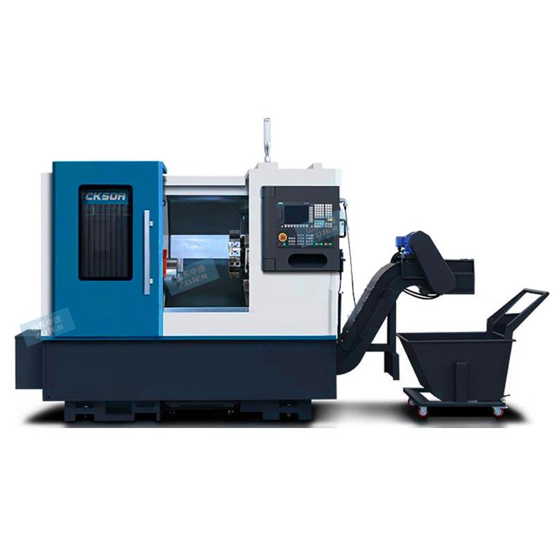 TCK50A斜床身数控车床c斜导轨数控机床设备广数980系统