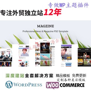 iPress - 博客/杂志/新闻 Wordpress 主题报纸评论网站博客模板