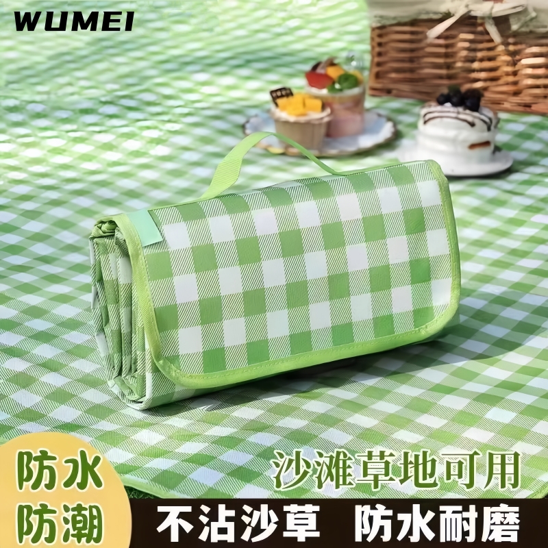 露營野餐墊防潮墊加厚可折疊便攜