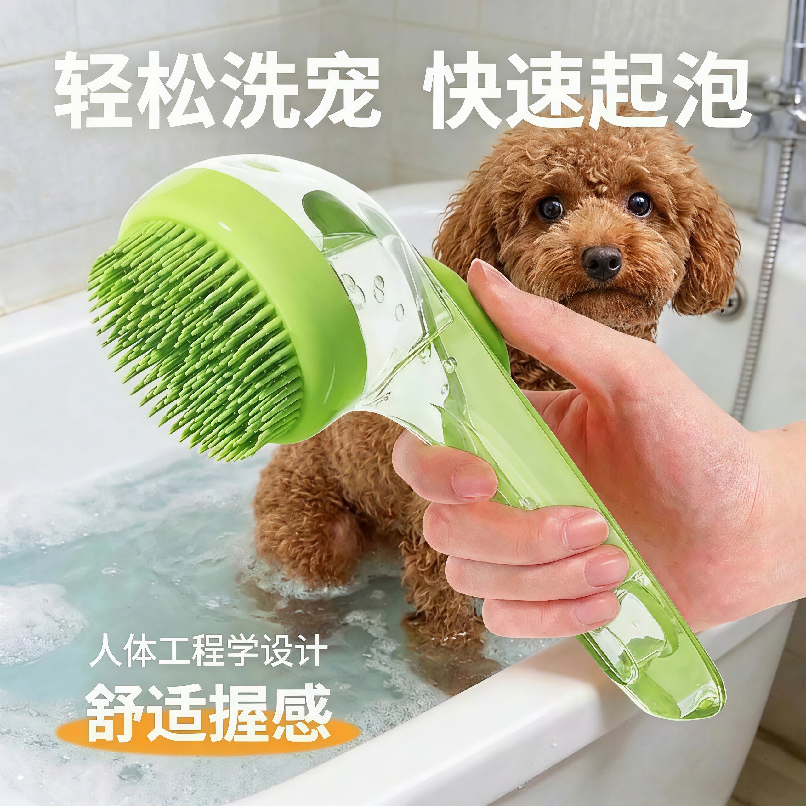 宠物狗狗猫咪洗澡刷按摩刷神器
