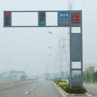 道路八角杆监控立杆红绿灯杆卡口立柱L型监控杆678米交通信号灯杆