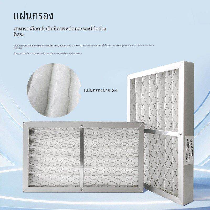 商业新风机2600大风量静音室外新风系统家用壁挂新风排风机负压
