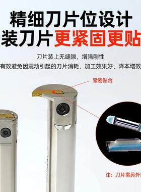 数控内孔车刀杆内孔切槽刀杆MGIV车床内孔切槽内槽刀杆内勾槽刀杆