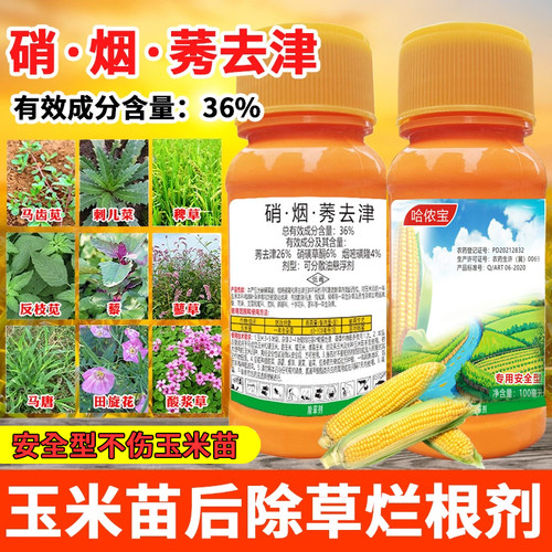 品牌直营玉米地苗后专用除草剂