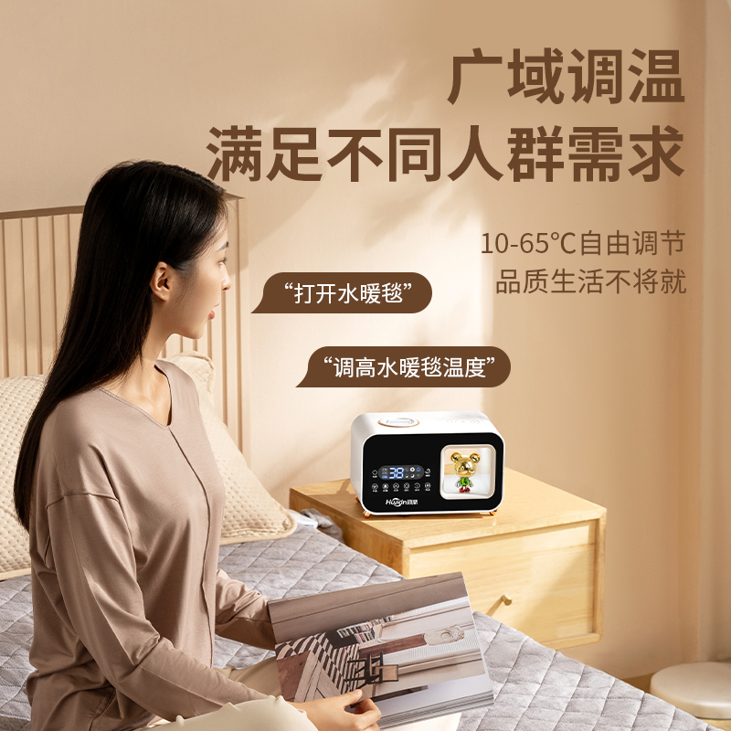 水暖电热毯水热毯水循环炕双人双控调温电褥子婴儿安全无辐射家用