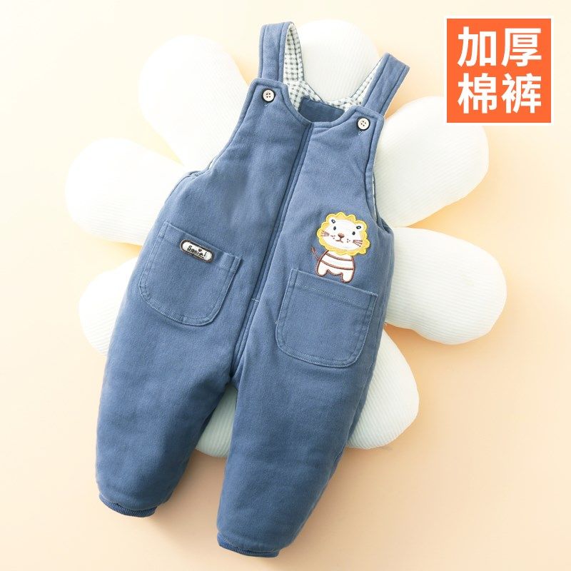 冬季婴儿背带棉裤加厚外穿男童冬装2024新款儿童宝宝背带裤秋冬款,童装/婴儿装/亲子装,裤子,淘宝优惠券,粉丝福利购,淘宝优惠卷