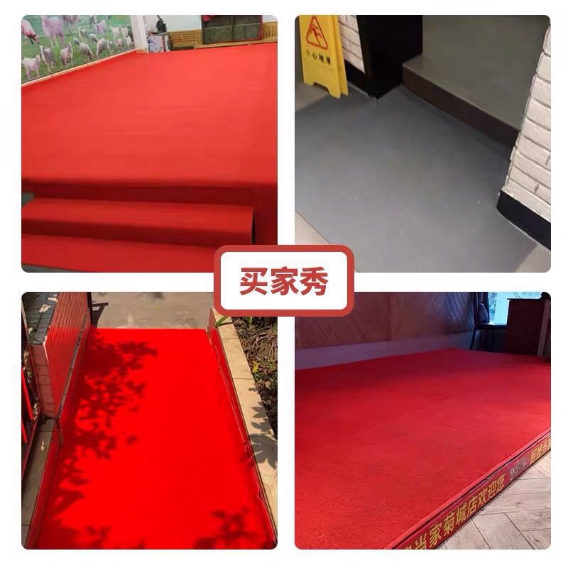 防滑垫入户门垫蓝色丝圈酒店迎宾地毯脚垫PVC塑料进门地垫可剪裁