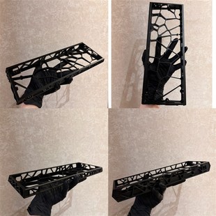 hm66 rakka 现货sora60镂空铝壳V2升级款 GH60铝壳适配wooting