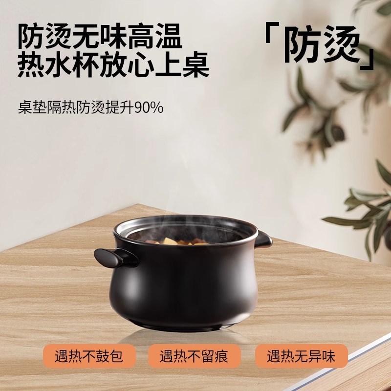 母婴级pvc透明软玻璃餐桌垫防烫茶几桌布免洗防水防油桌面保护垫