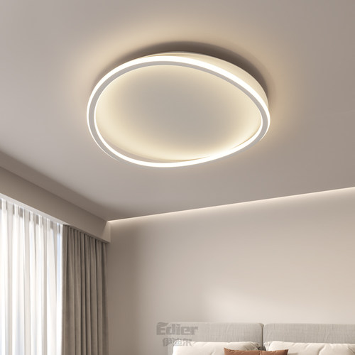 卧室灯现代简约主卧书房led护眼吸顶灯ins风儿童房新款中山灯具