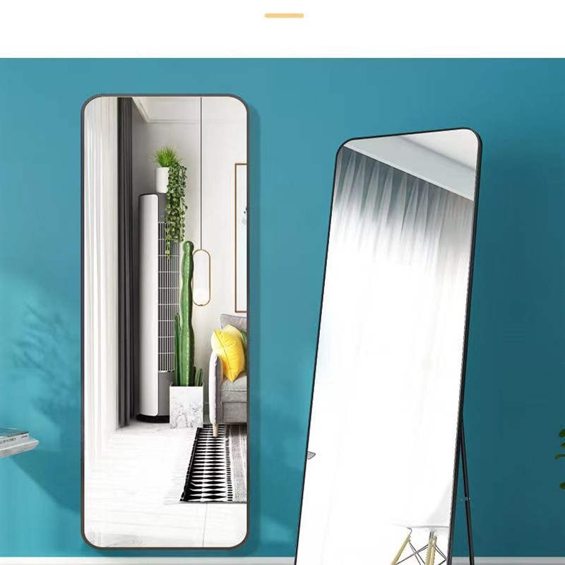 全身镜喀什仓库直发家用试衣镜服装店穿衣镜壁挂镜落地立式大镜子