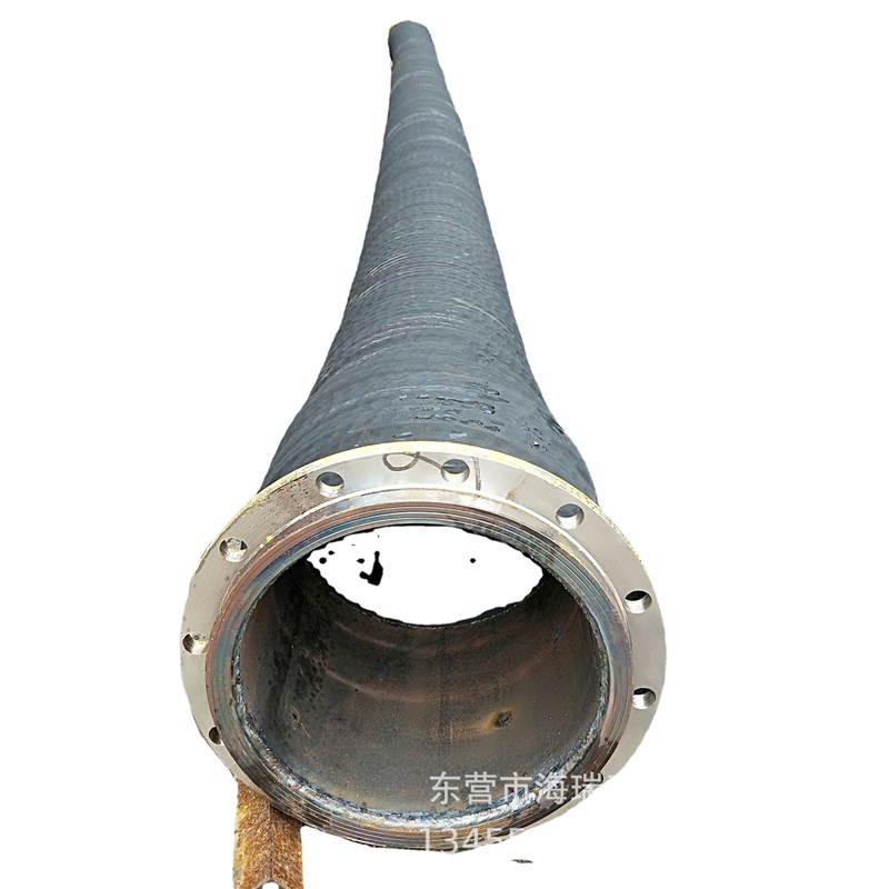 优质大口径橡胶疏浚钢丝管高强度钢丝缠绕吸排水泥沙橡胶钢丝软管