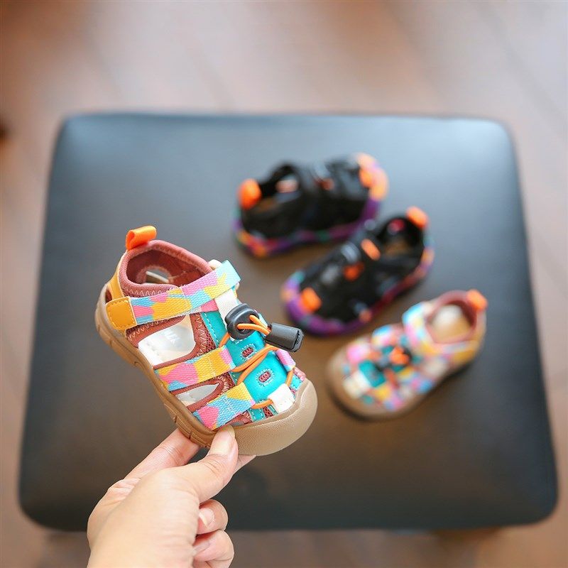 婴儿鞋子凉鞋宝宝学步鞋1一3岁女宝沙滩鞋夏季新S款男宝溯溪鞋小