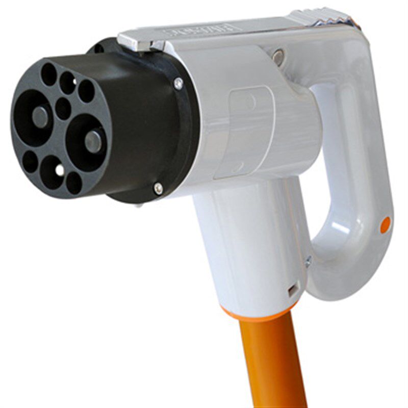 电动汽车快速充电接口连接器快充插头插座M9孔新国标直流充电枪