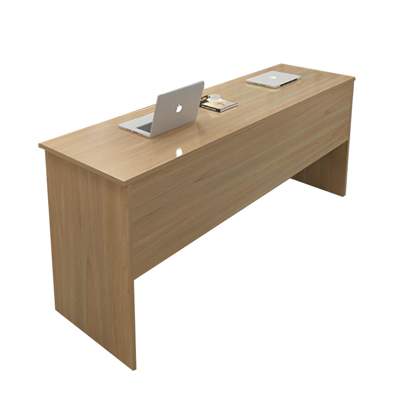 纯板式双层结构可定制色条桌会议条形桌两人位三人位培训桌子