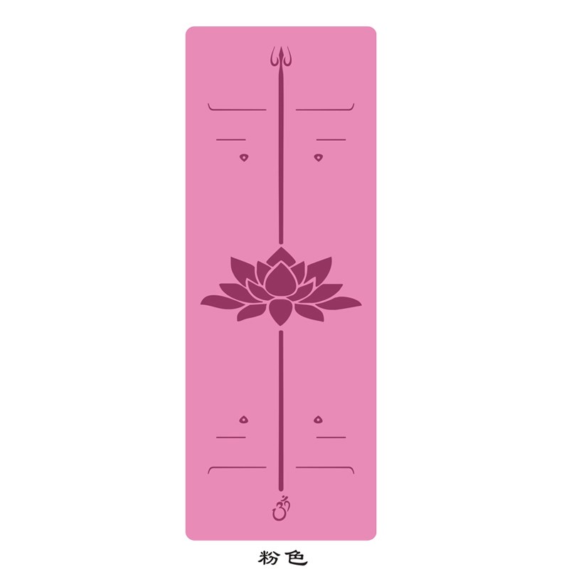 工厂店瑜伽垫防滑纯天然橡胶土豪垫俞加垫子家用女男士健身瑜珈垫 - 封面