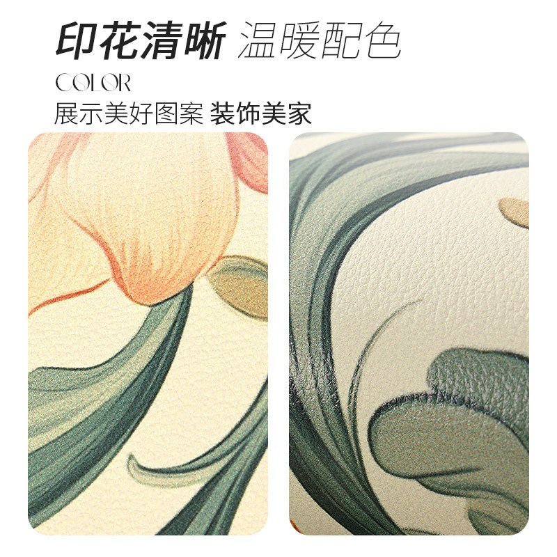 入户门地垫pvc可擦洗进门门口脚垫美式2024新款玄关门垫皮革地毯