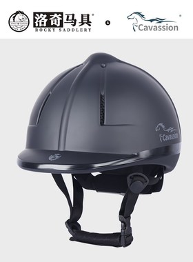 洛奇可调节马术安全帽 骑马盔 安全马术帽 哑光马术安全帽 810100