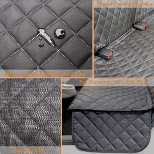 网约车座套出租汽车座椅后排防脏坐垫坐人拉货单片半包围乘客椅套