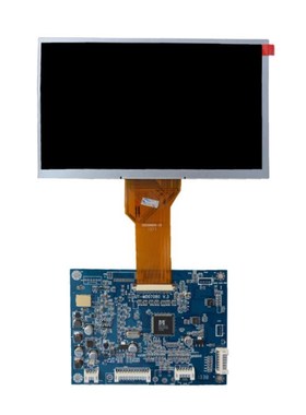 群创7寸AT070TN92/AT070TN94液晶驱动板带AV/VGA信号输入转接板