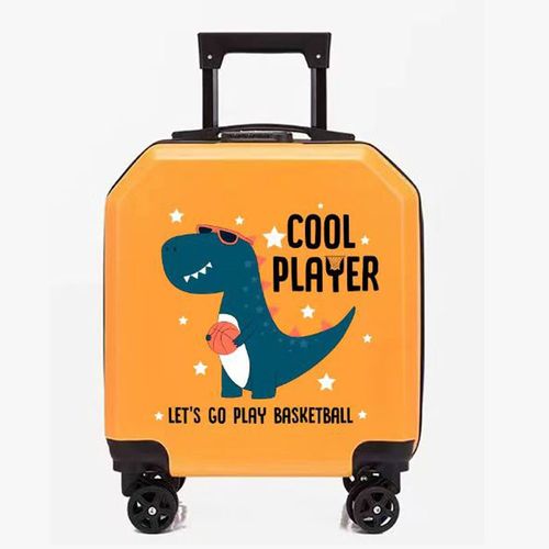 18寸20寸卡通拉杆箱行李箱登机箱密码锁万向轮可坐可骑学生用