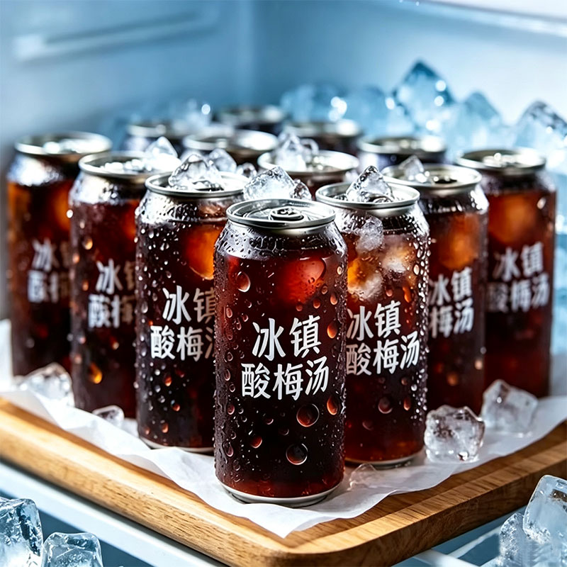 【到手24瓶】酸梅汤饮料360ml/瓶装夏季清爽解腻酸甜饮料特价批发