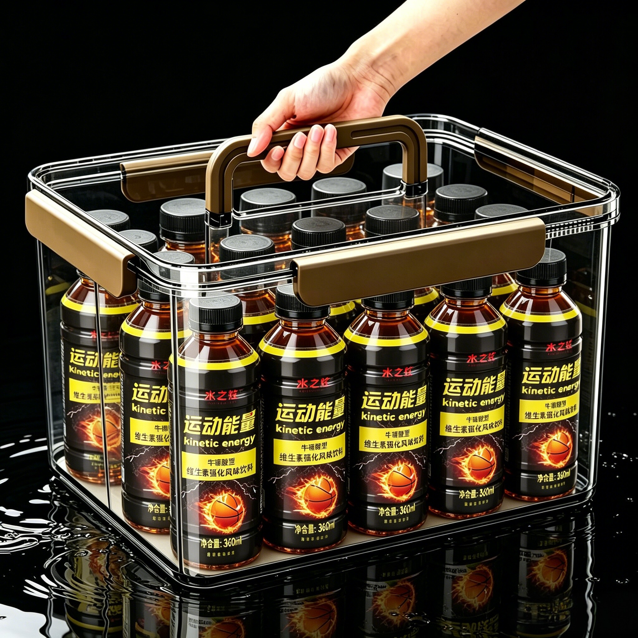 【整箱24瓶】运动能量维生素牛磺酸强化功能风味饮料360ml新日期
