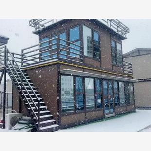 活动板房可移动民宿临时办公室集成房屋轻钢别墅集装箱移动房