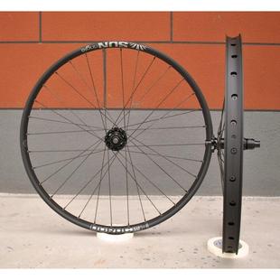 轱辘哥koozer350/450花鼓120响太阳sd37/42车圈sapim辐条山地轮组