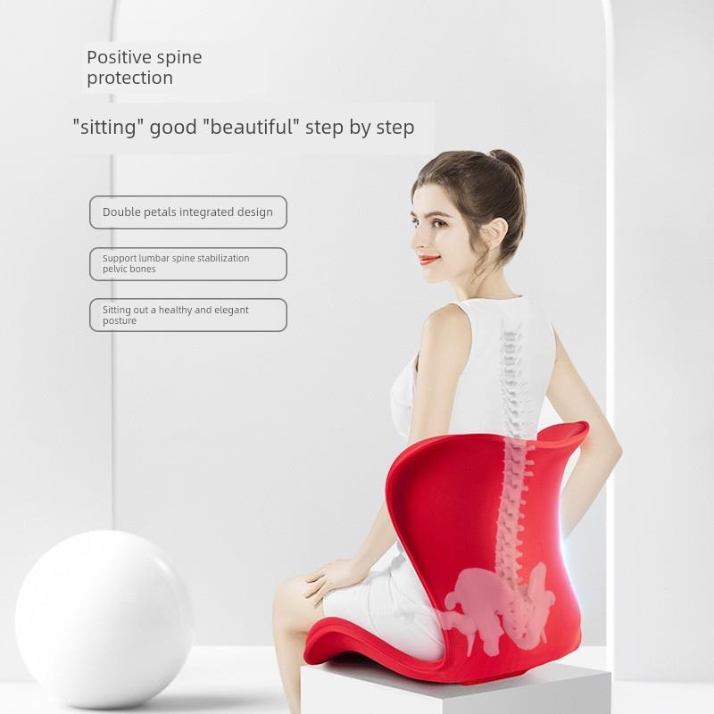 日本花瓣腰垫办公室家久坐神器护腰椎骨美丽臀部姿势矫正人体工学