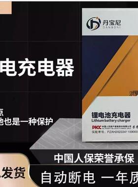 丹宝尼外卖车原装锂电池充电器48V2A60V36V72V3A5A电动车充电器