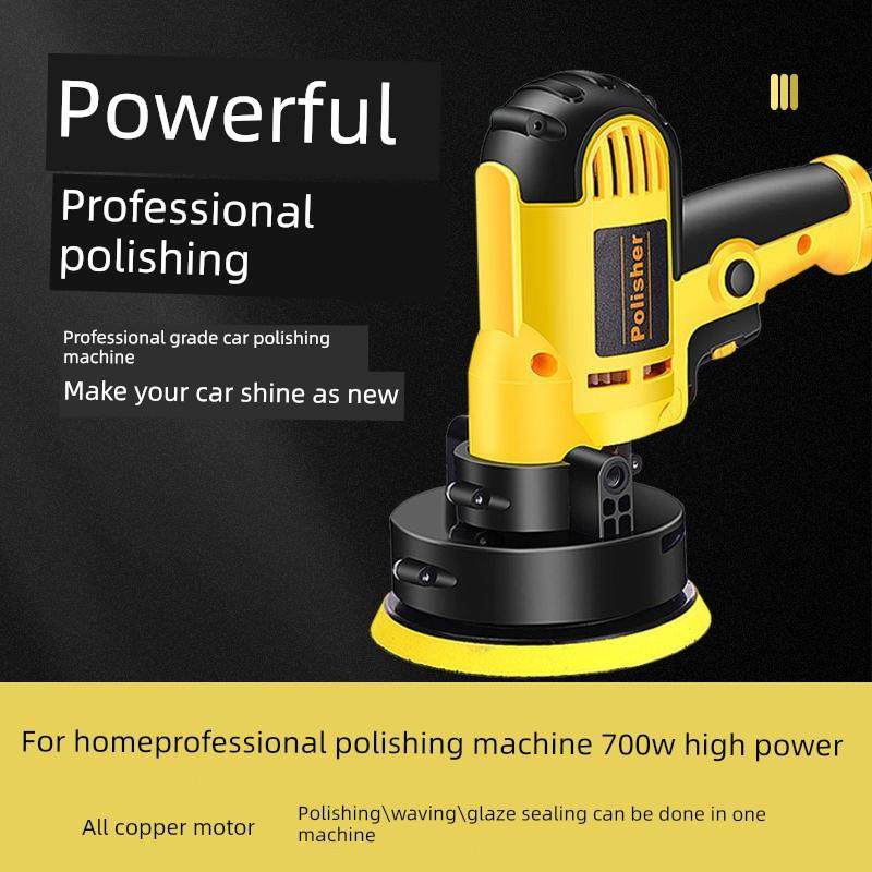 汽车抛光打磨神器220V封釉打蜡机漆面画痕修覆地板瓷砖玻璃打蜡