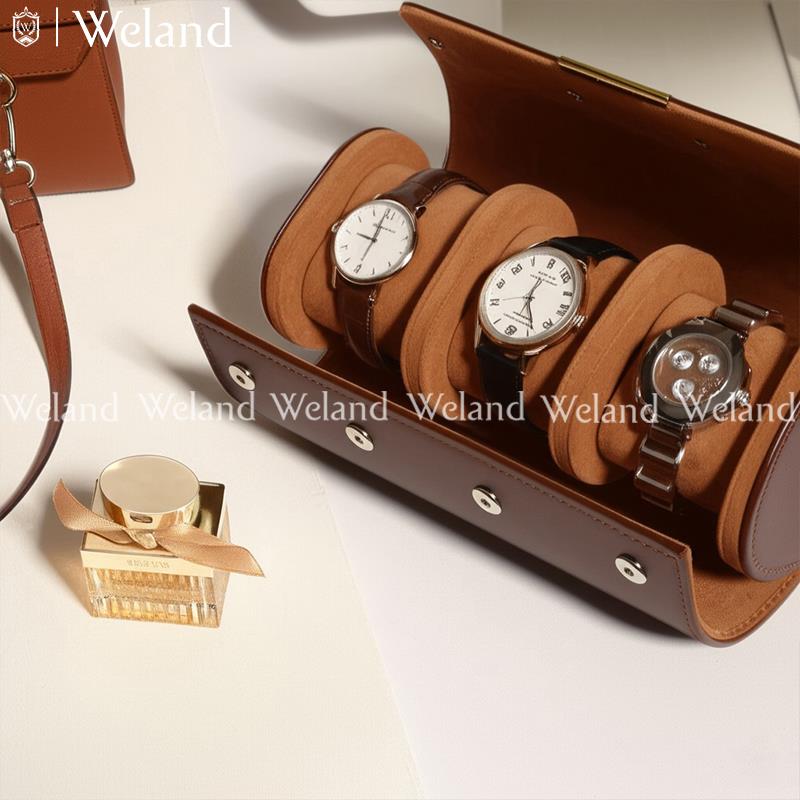 高档覆古精美皮质手表盒便携旅行腕表盒收纳包手表收纳多位收藏盒