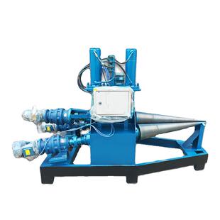 电动锥形卷圆机大小头喇叭筒滚圆机小型钢板卷筒机液压椎体卷板机