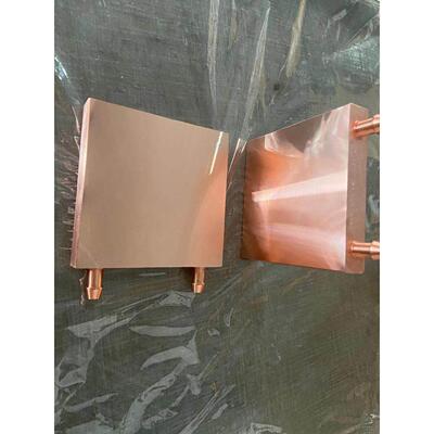 铜水冷板80*80*10铜水冷块80*120*10